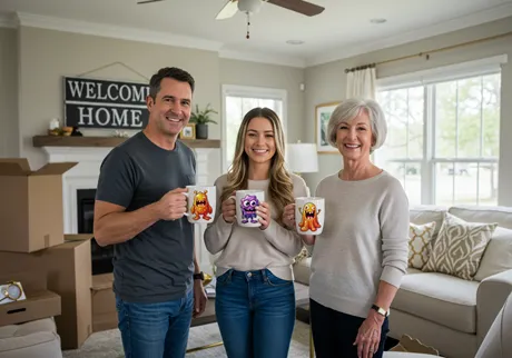 引っ越し祝いパーティーチーム