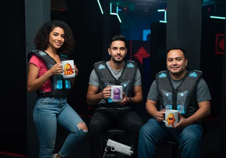 レーザータグチーム